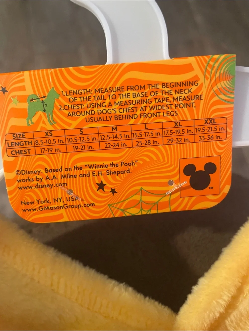 Disney dog custon